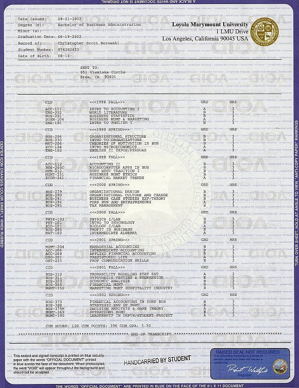 Transcripts